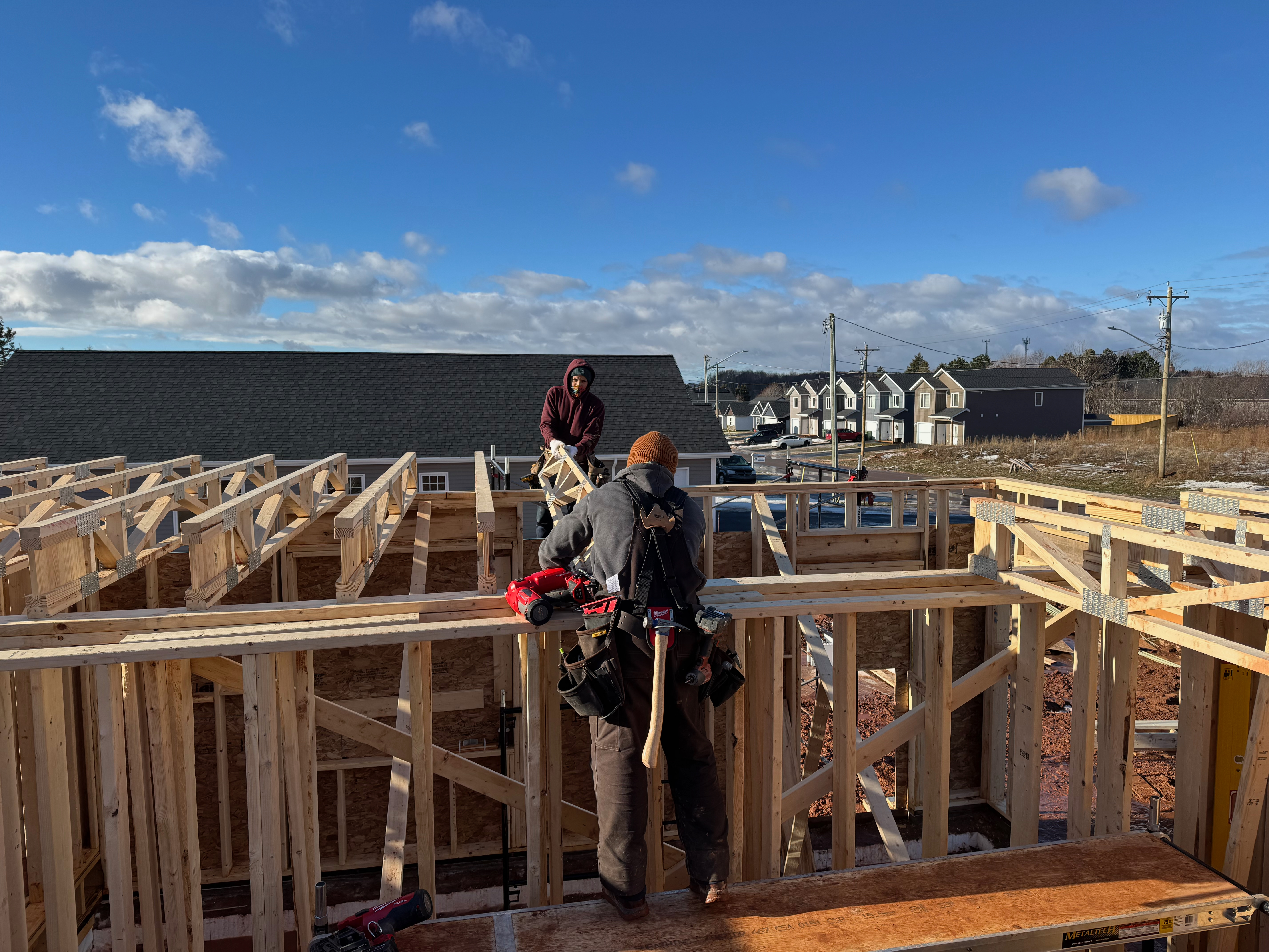 46 Emily Drive - Floor system installation